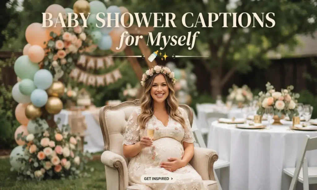 Baby Shower Captions for Myself 