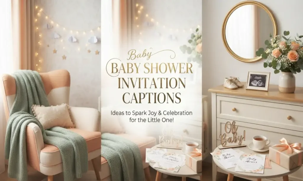 Baby Shower Invitation Captions