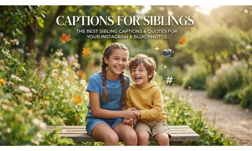 Captions For Siblings