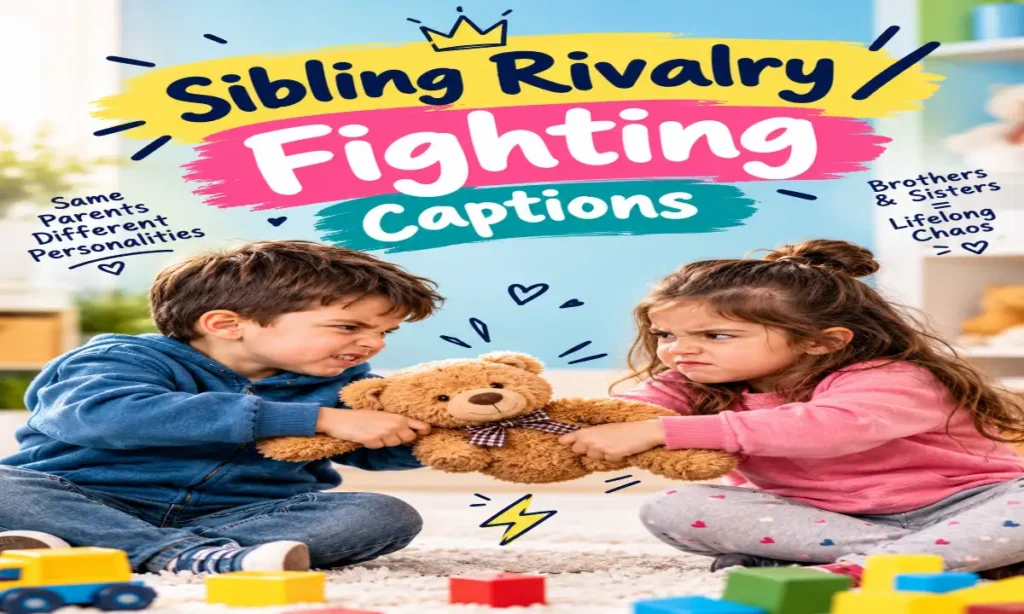 Sibling Rivalry / Fighting Captions