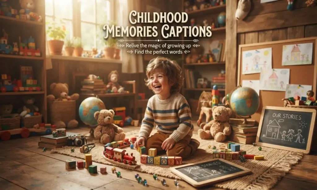 Childhood Memories Captions