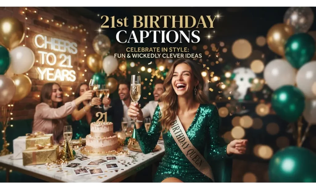 21st Birthday Captions