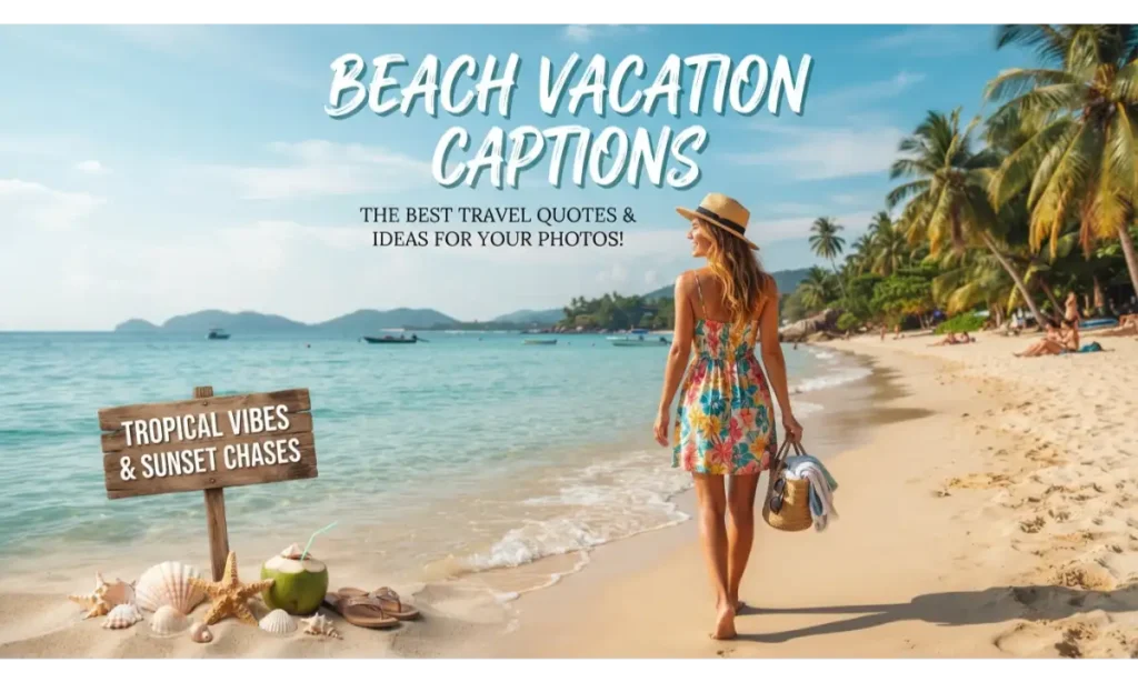 Beach Vacation Captions