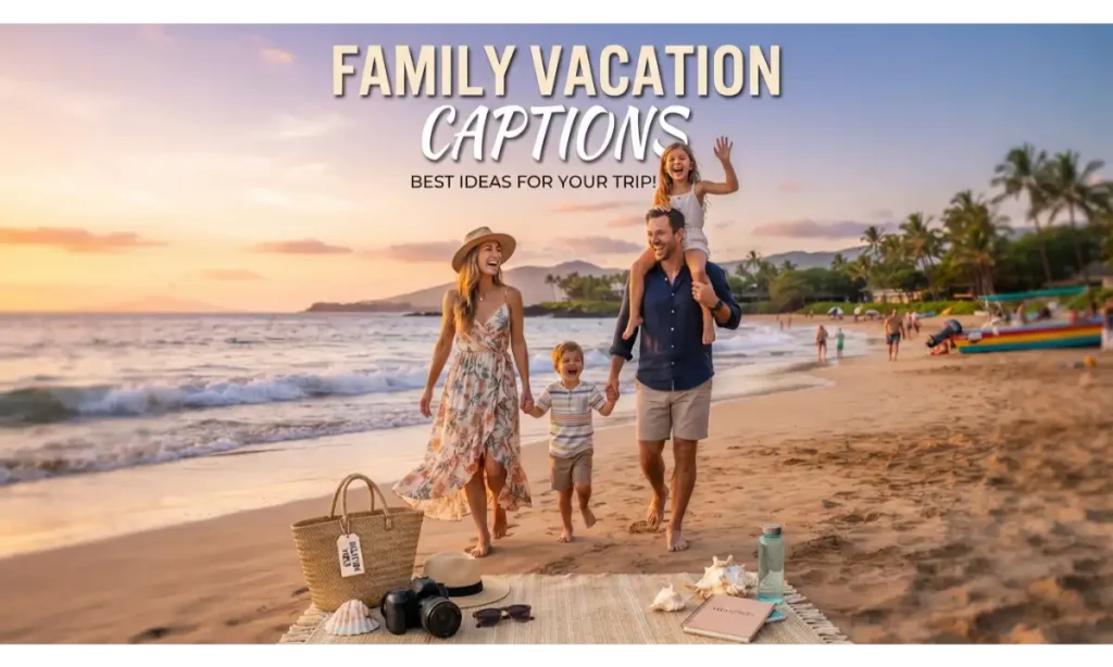 Family Vacation Captions