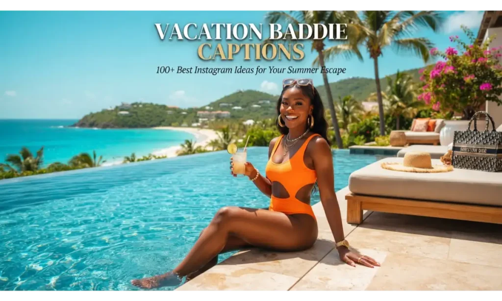 Vacation Baddie Captions