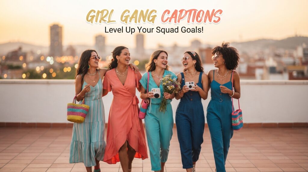 Girl Gang Captions