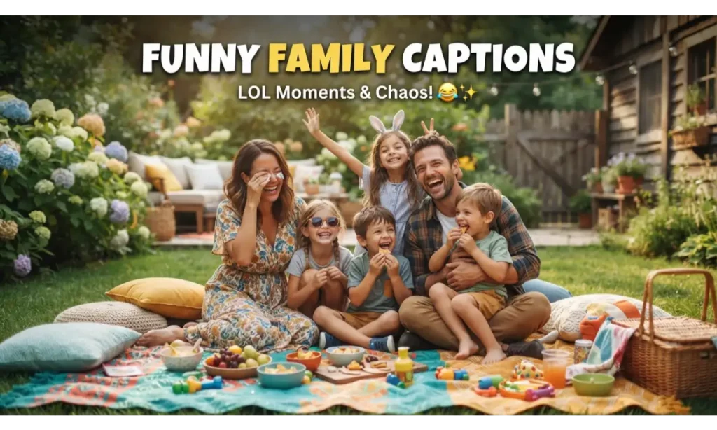 Funny Family Captions