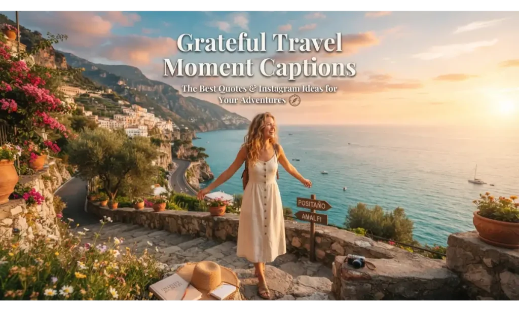 Grateful Travel Moment Captions