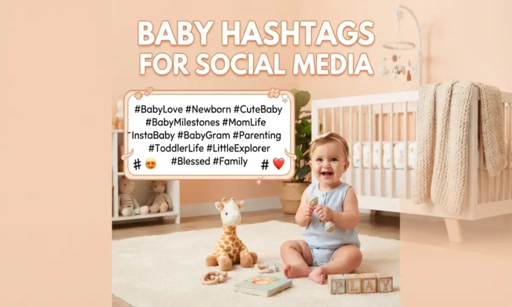 Baby Hashtags for Social Media