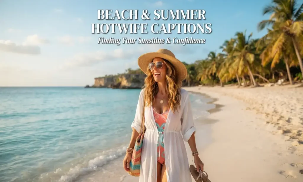 Beach and Summer Hotwife Captions