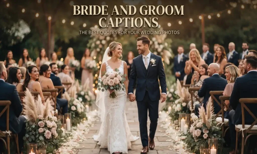 Bride And Groom Captions