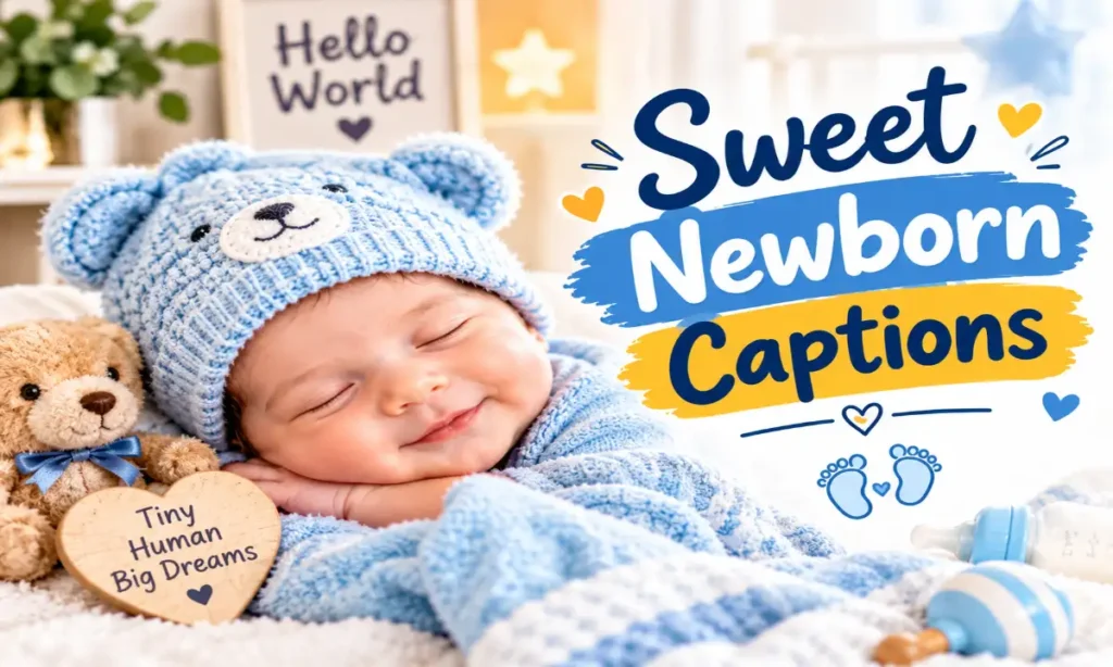Sweet Newborn Captions
