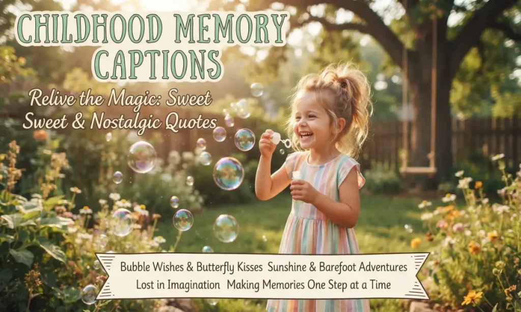 Childhood Memory Captions