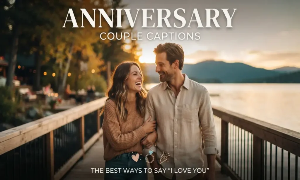Anniversary Couple Captions