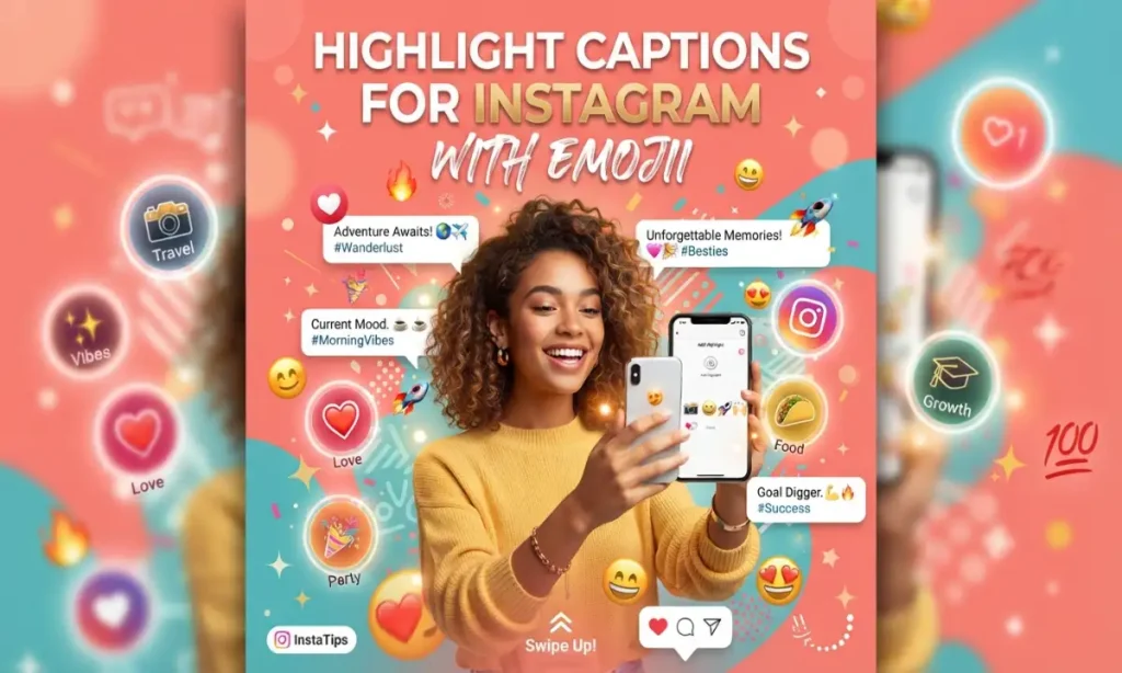 Highlight Captions for Instagram with Emoji