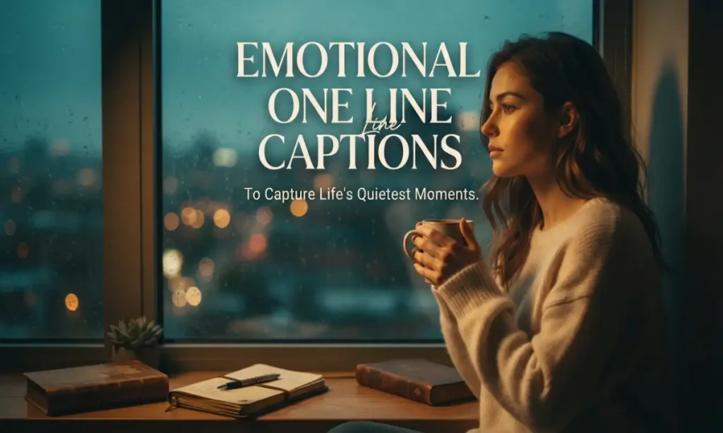 Emotional One Line Captions