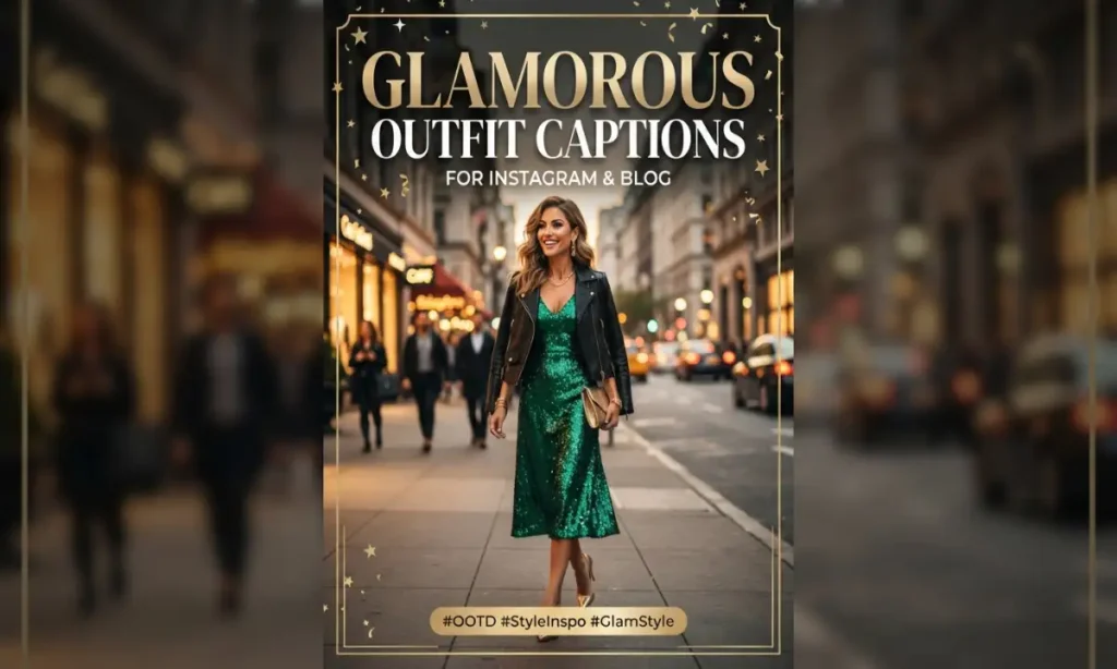 Glamorous Outfit Captions