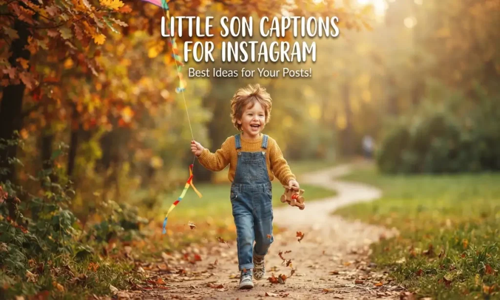 Little Son Captions for Instagram