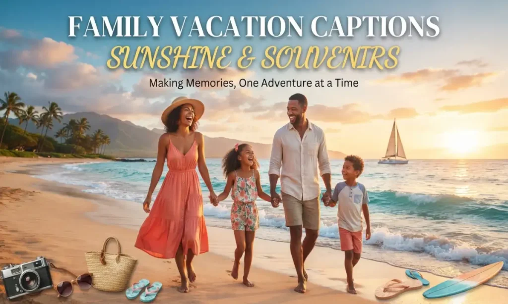 Family Vacation Captions