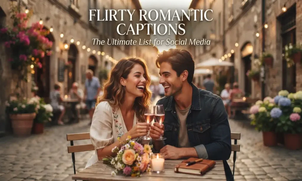 Flirty Romantic Captions