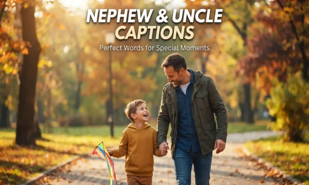 Nephew and Uncle Captions