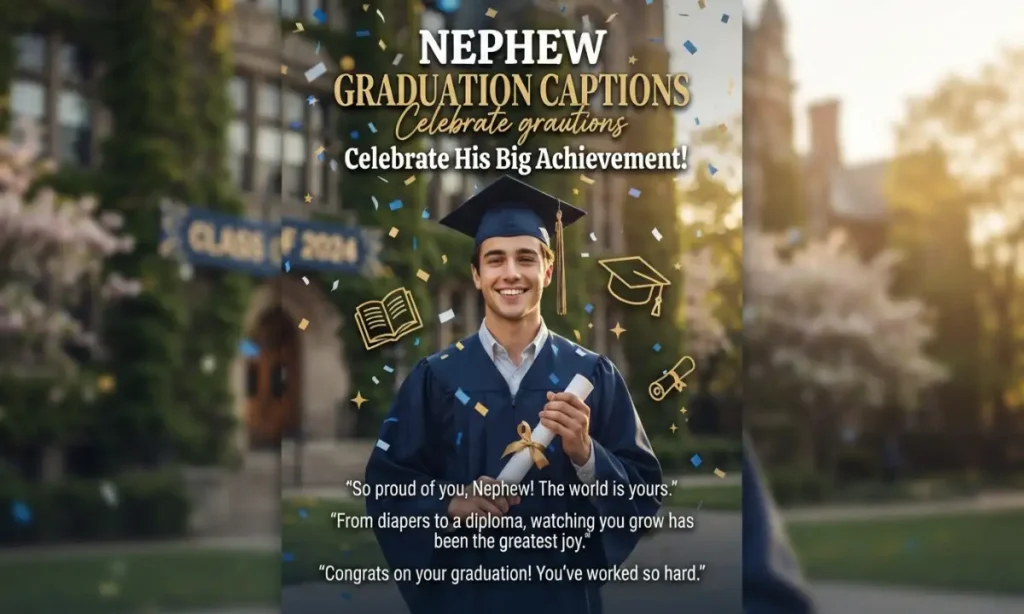 Nephew Graduation Captions