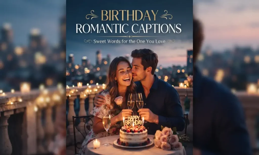 Birthday Romantic Captions