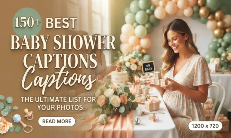 Best Baby Shower Captions