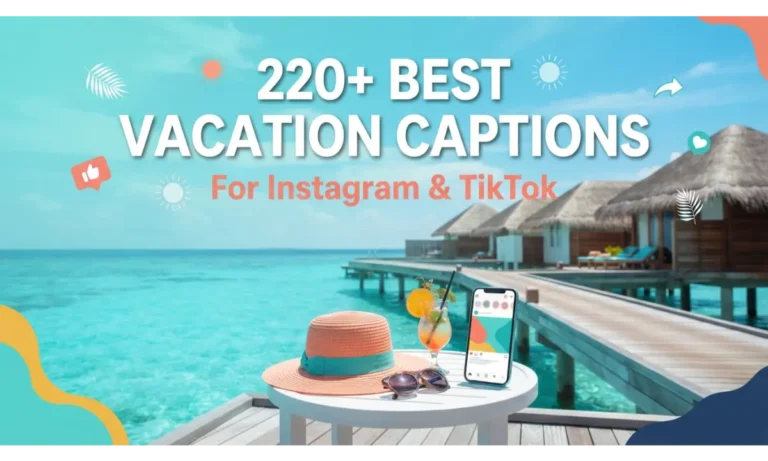 Best Vacation Captions