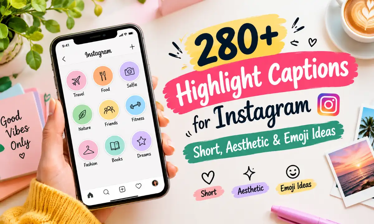 Highlight Captions for Instagram